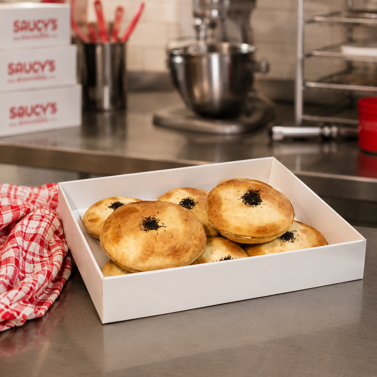 Chunky Beef & Mushroom Pie