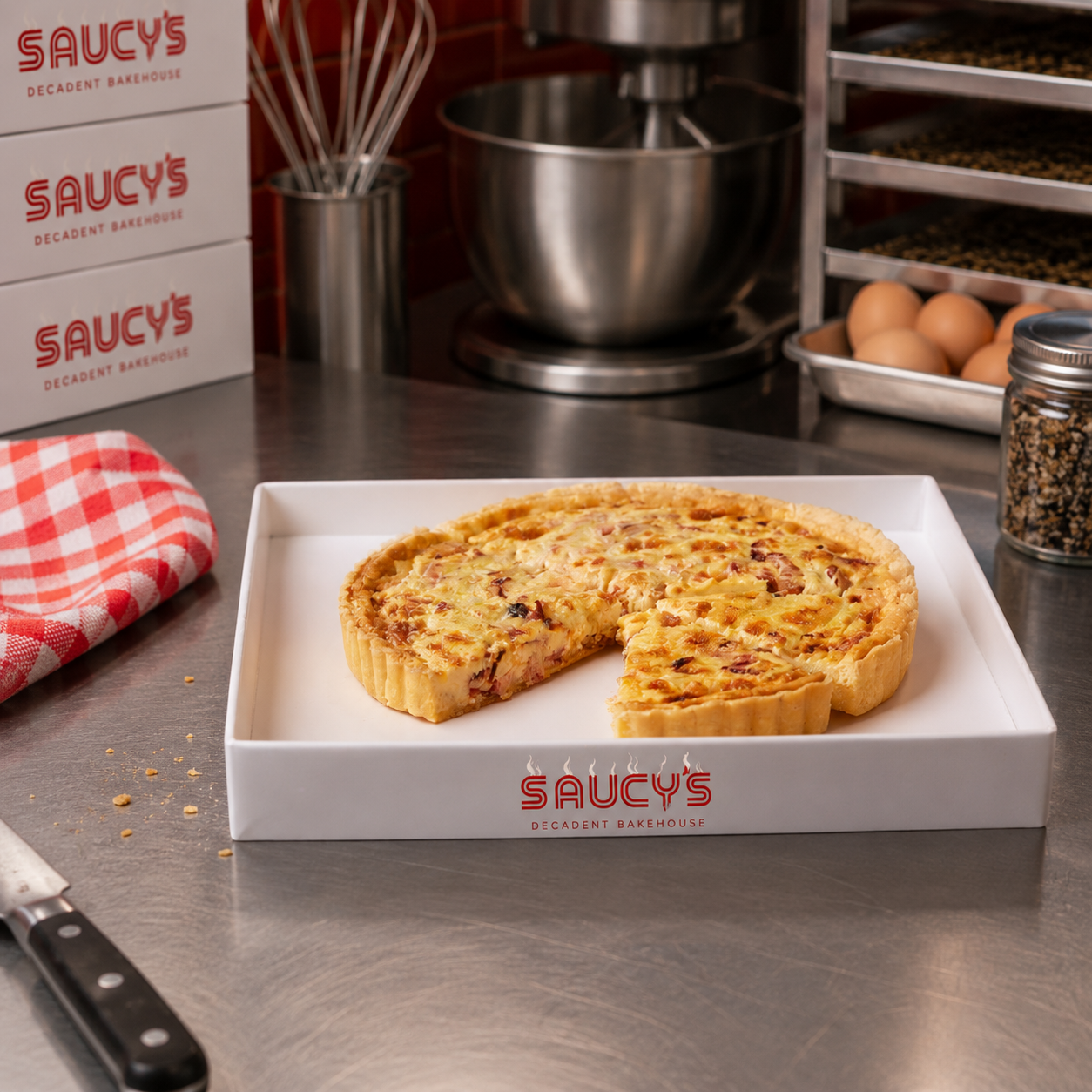 Family Quiche Lorraine