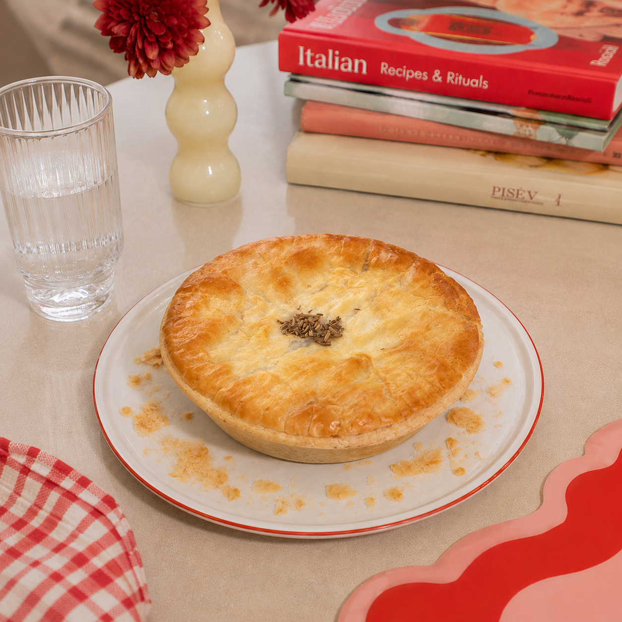 Lamb and Rosemary Pie