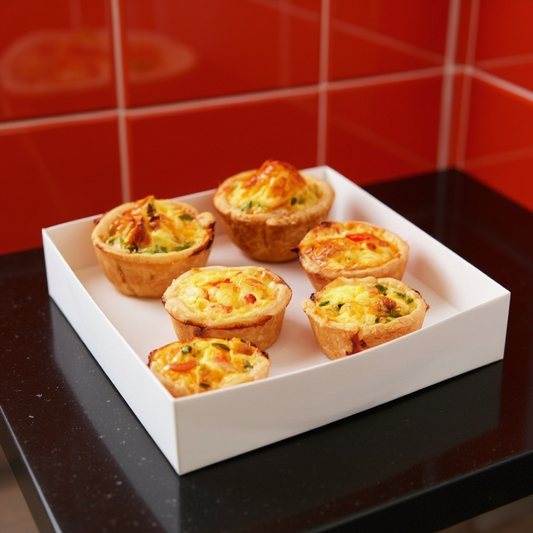 Party Quiche Vegetable (sold per dozen)