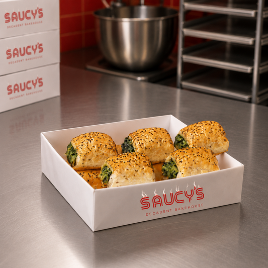 Party Spinach and Cheese Rolls (sold per dozen)